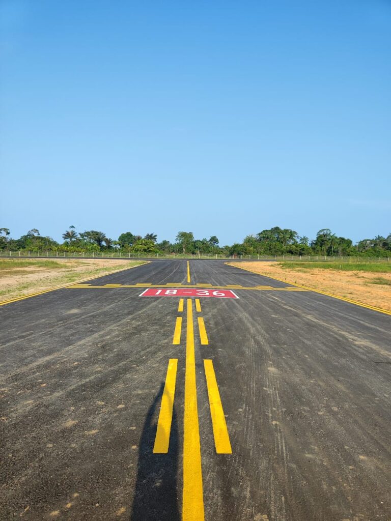 Infraestrutura: Reforma e ampliação no aeroporto de Fonte Boa alcançam 93% de execução 3 Seinfra AeroportoFonteBoa1 768x1024 1