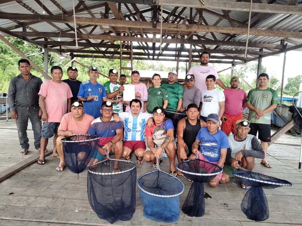 Ipaam expede a primeira autorização do país para a pesca manejada de larvas e alevinos 3 autorizacao pesca manejada ipaam II 1024x768 1