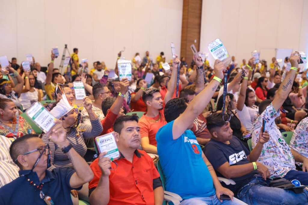 Com 45 delegados, Amazonas participa da 4ª Conferência Nacional de Cultura em Brasília 5 cultura conferencia nacional delegacao marcely gomes 03 1024x682 1