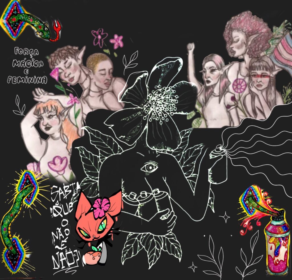 Casa das Artes inaugura programação de exposições de 2024 4 cultura exposicao casa das artes rosa grafitti divulgacao 1024x985 1