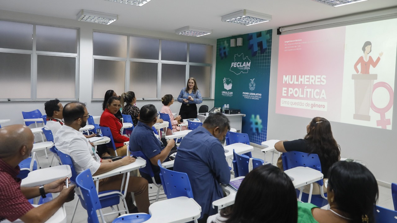 Assembleia Legislativa oferece oficinas de capacitacao no primeiro dia do Feclam 2024 Foto Alberto Cesar Araujo