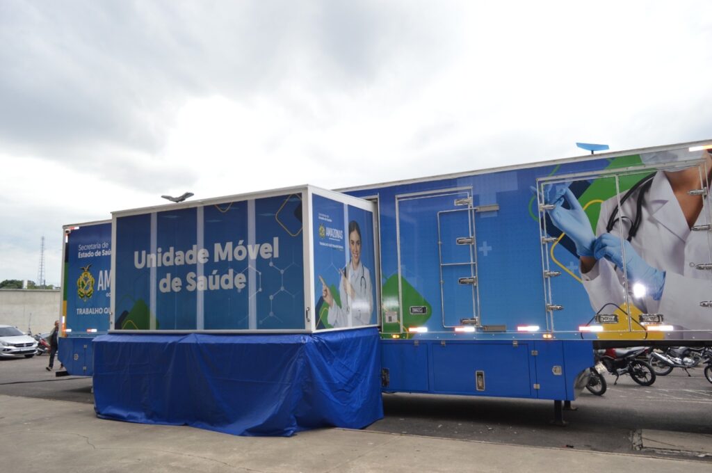 Carretas da Saúde do Governo do Amazonas, prestarão atendimento nas zonas norte e sul de Manaus 2 Carreta de Apoio a Saude Foto Douglas Santos 1 1024x680 1