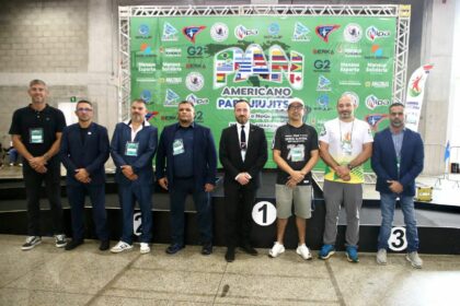 Daniel Almeida esteve presente no Campeonato Pan Americano de Jiu Jitsu Paradesportivo GI e NOGI