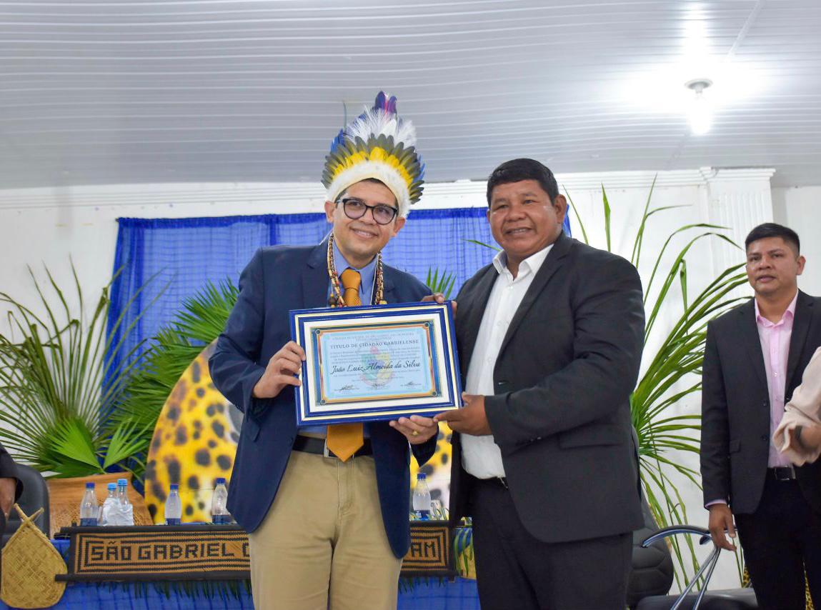 Deputado Joao Luiz recebe Titulo de Cidadao Gabrielense Foto Mauro Smith