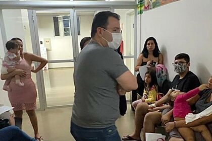 Deputado Wilker Barreto revela indignacao com o descaso na saude publica infantil apos fiscalizacao no HPS da Crianca da zona Sul Foto Sol Rocha