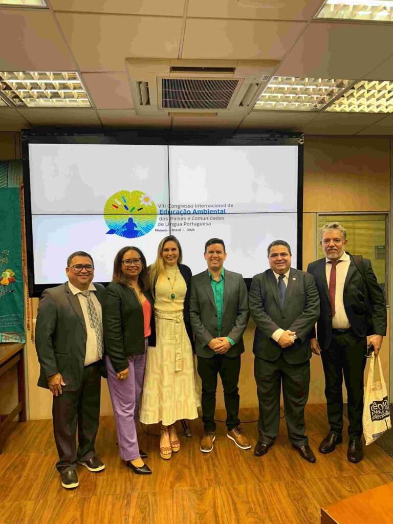 Secretaria de Educação participa de lançamento de congresso internacional de Educação Ambiental 3 Educacao representantes do Amazonas durante lancamento do congresso internacional de Educacao Ambiental Foto Willas 768x1024 1