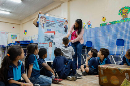 Escolas estaduais recebem o projeto E28098Cidadao de Berco voltado as criancas do ensino fundamental Foto Alberto Cesar Araujo