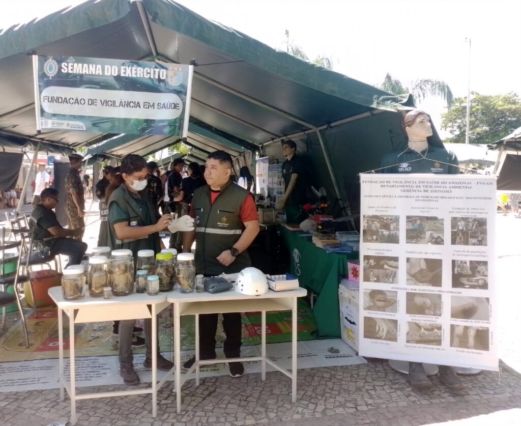 Em Manaus, FVS-RCP se une ao Exército em ação cidadã para fortalecer a saúde da população 2 FVS RCP Acao Exercito FOTOJaqueline MacedoFVS RCP3 1024x837 1