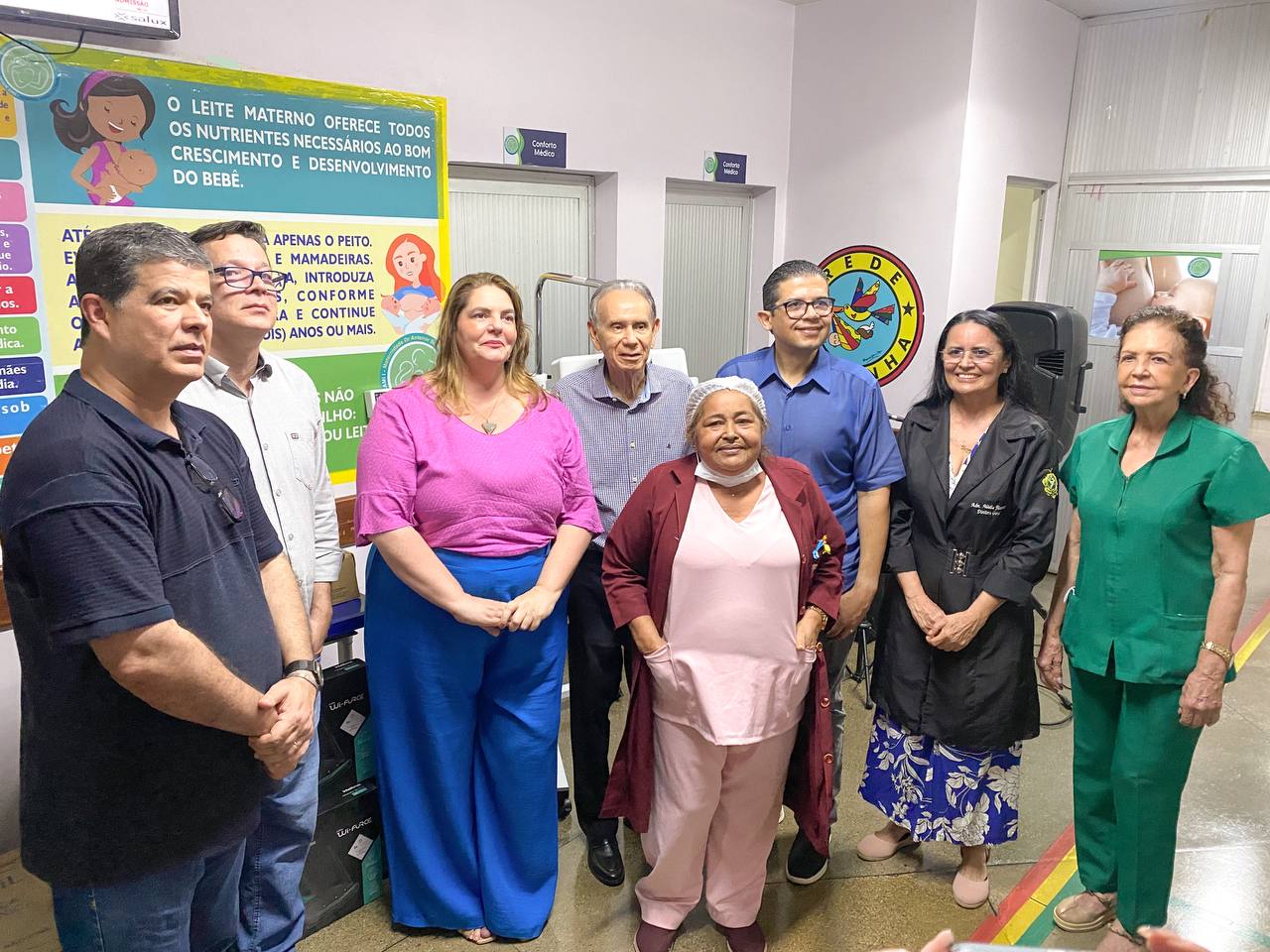 Maternidade do Alvorada recebe equipamentos hospitalares frutos de emenda parlamentar do deputado Joao Luiz Foto Paullo Santos