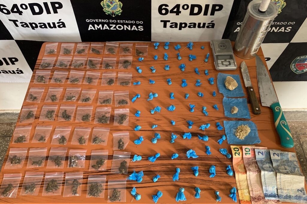 Fronteira Mais Segura: Em duas ações distintas, Forças de Segurança apreendem drogas e arma de fogo 3 OPERACAO FRONTEIRA MAIS SEGURA FOTO DIVULGACAO SSP AM 2 1024x682 1