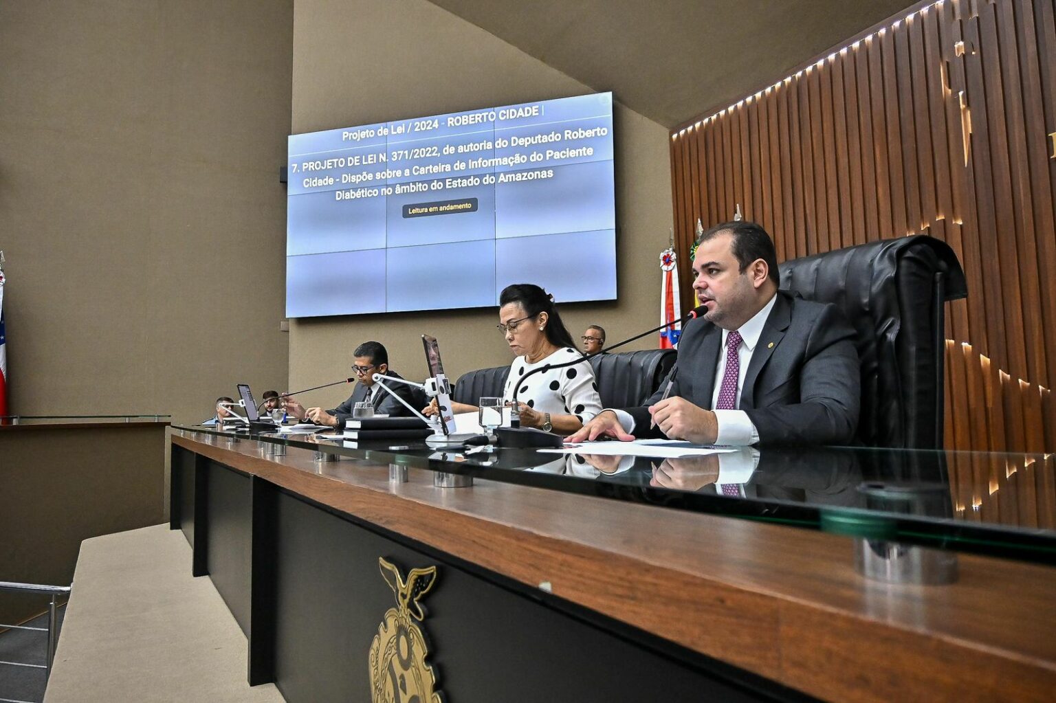 PL de Roberto Cidade que propoe melhoria no atendimento para paciente diabetico foi aprovado em plenario Foto Rodrigo Brelaz