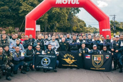 PMAM POLICIA MILITAR REALIZA 3o MOTOFEST E PASSEIO MOTOCICLISTICO TIRADENTES FOTO DIVULGACAO PMAM