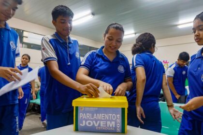 Parlamento Jovem contabiliza nove representantes das escolas eleitos Foto Alberto Cesar Araujo