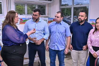 Presidente da Aleam Roberto Cidade participa da entrega de novos leitos no Hospital da Crianca na zona Oeste Foto Rodrigo Brelaz