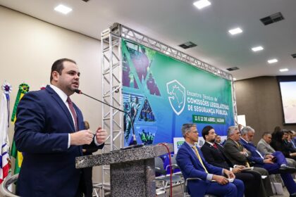 Roberto Cidade reforca importancia do debate sobre seguranca publica durante evento nacional promovido pela Aleam Foto Herick Pereira