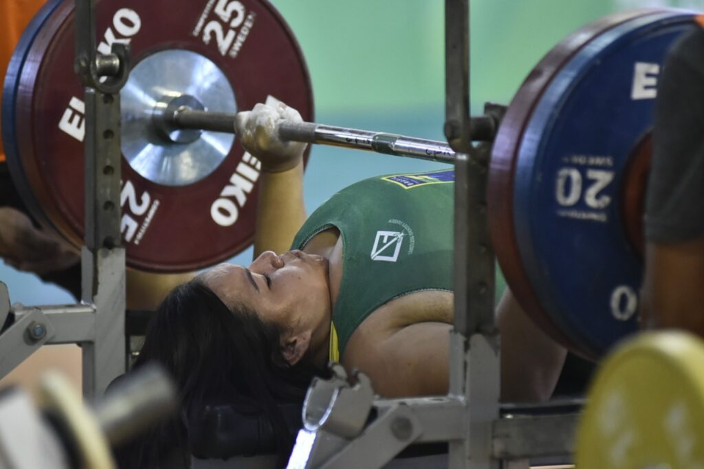 Atleta do Bolsa Esporte Estadual é convocada para etapa mundial de halterofilismo 4 SEDEL Paratleta Maria de Fatima do Halterofilismo FOTO Divulgacao Sedel 1024x682 1