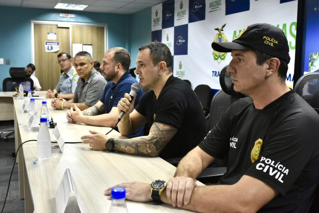SSP-AM anuncia instalação do Núcleo de Repressão a Roubos no Transporte Coletivo e Rotas do Polo Industrial em Manaus 3 SSP AM FORCAS SEGURANCA NUCLEO ONIBUS FOTOS ERLON RODROGUES PC AM 02 1024x682 1