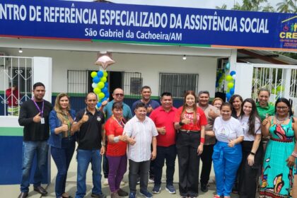 Sinesio Campos participa de inauguracoes de obras fruto de emendas parlamentares em Sao Gabriel da Cachoeira