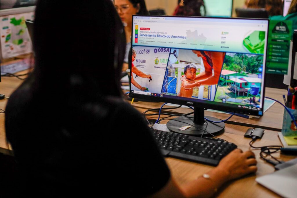 Inscrições para audiência pública sobre a Regionalização do Saneamento Básico seguem até terça-feira (23/04) 2 Site da Consulta Publica Foto Tiago Correa 1024x682 1