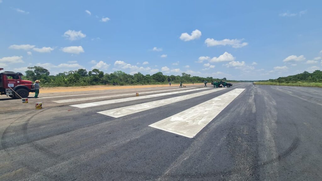 Governo do Amazonas avança com obra de reforma do aeroporto de Barcelos 3 barcelos aeroporto 3 1024x576 1