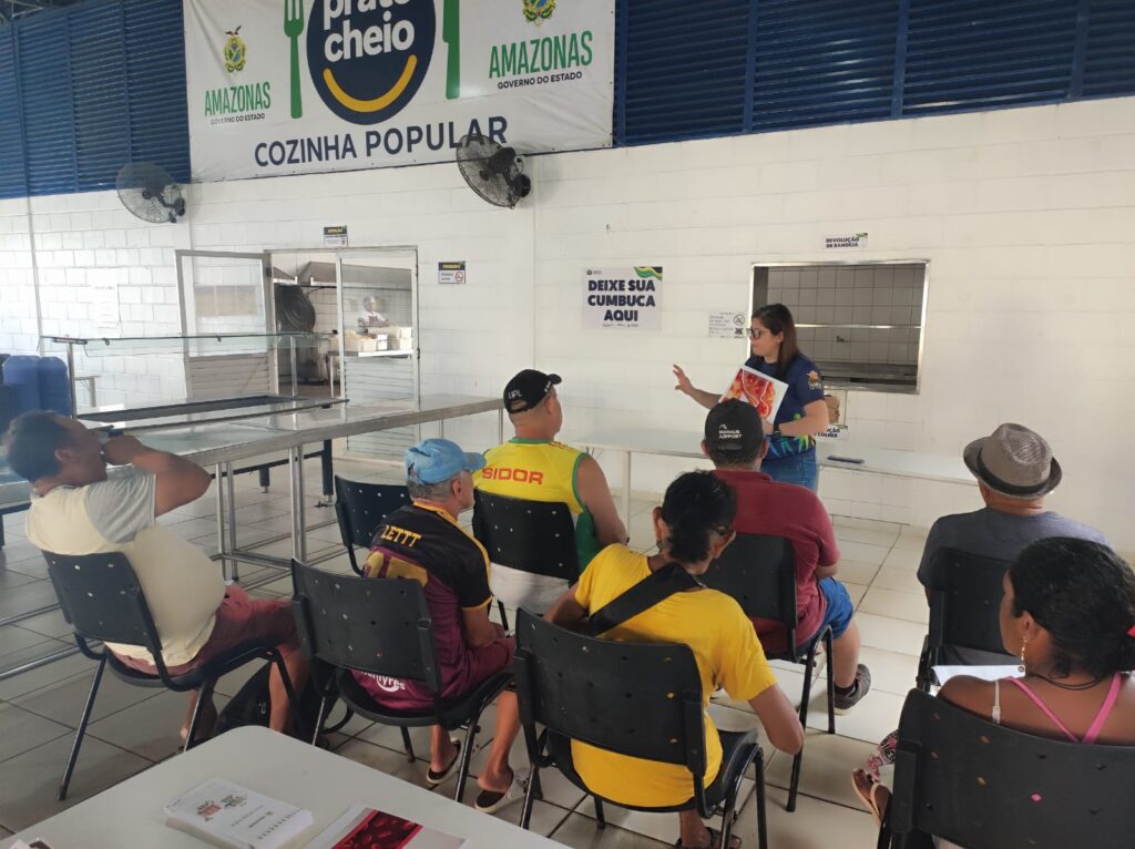 Unidades do Restaurante Popular Prato Cheio promovem palestras sobre saúde 2 prato cheio palestra saude seas foto divulgacao 1024x766 1
