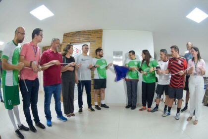 Arena UEA e inaugurada por meio de emenda parlamentar do deputado Joao Luiz Foto Mauro Smith yDQtO7