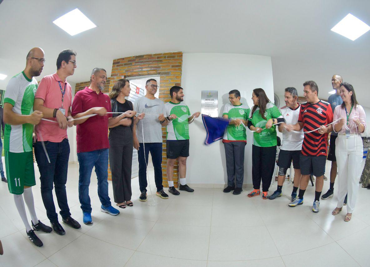 Arena UEA e inaugurada por meio de emenda parlamentar do deputado Joao Luiz Foto Mauro Smith yDQtO7