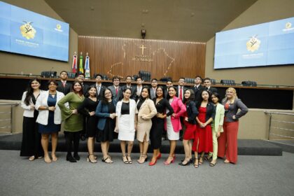 Assembleia Legislativa da posse aos deputados do Parlamento Jovem 2024 Foto Alberto Cesar Araujo dNKStz