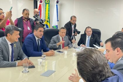 Cristiano DAngelo participa de entrega do relatorio anual da Sefaz 2023 a Aleam Foto Ney Oliveira x6gvR5
