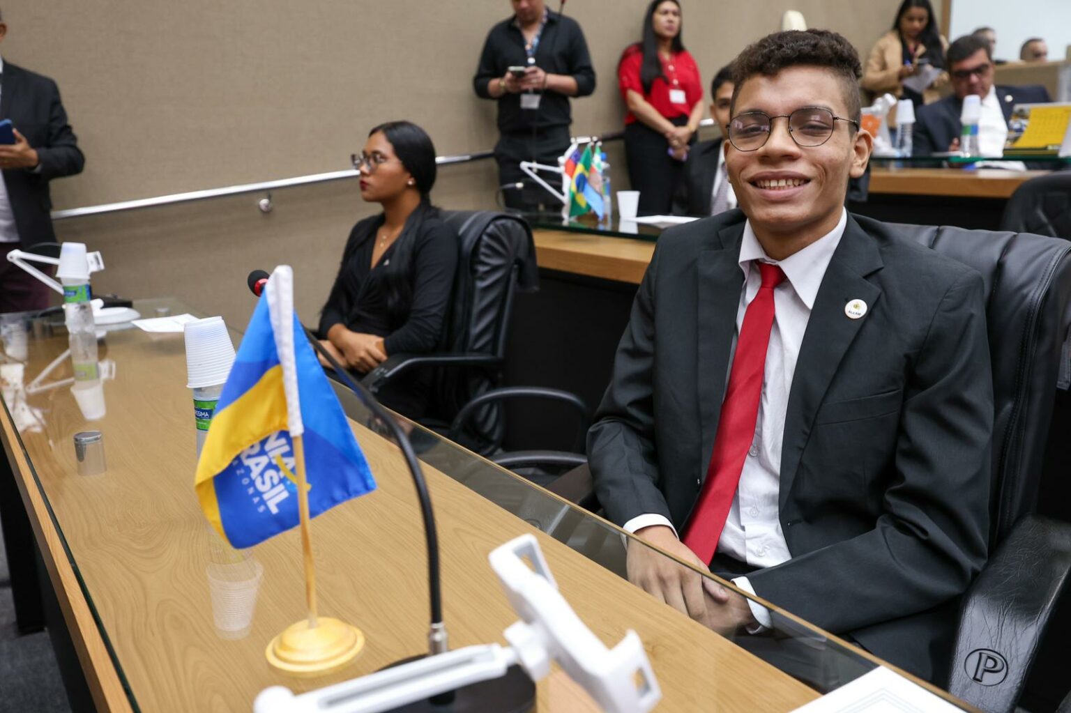 Roberto Cidade enaltece importancia do Parlamento Jovem durante posse da 16a Legislatura do programa do Parlamento Estadual Foto Herick Pereira 2mb8NV