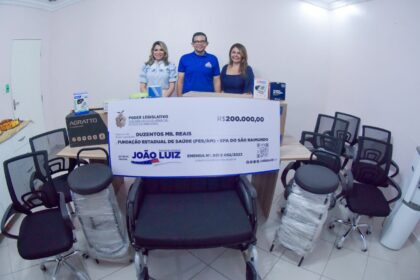 SPA do Sao Raimundo e Joaozinho recebem reforco com emendas parlamentares do deputado Joao Luiz 1wcm3V
