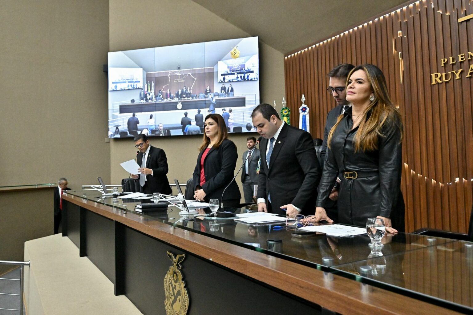 Presidente Roberto Cidade comanda votacao que aprovou diretrizes do PLDO 2025 Foto Rodrigo Brelaz wxCFXq