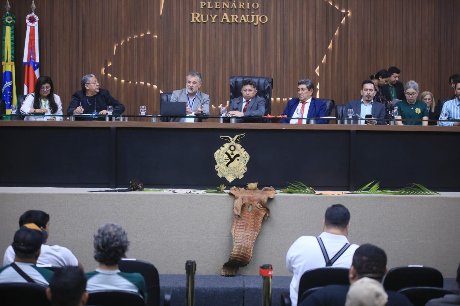 Comissao de Geodiversidade da Aleam tratou sobre gas natural manejo sustentavel e qualidade da agua de Parintins no primeiro semestre Foto Hudson Fonseca 2HNXK8