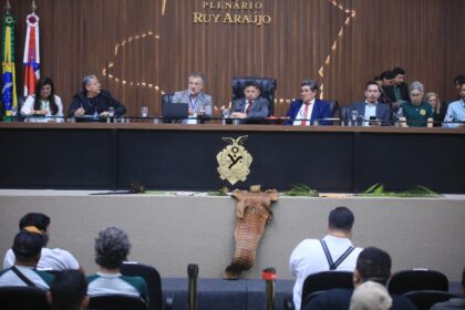 Comissao de Geodiversidade da Aleam tratou sobre gas natural manejo sustentavel e qualidade da agua de Parintins no primeiro semestre Foto Hudson Fonseca 2HNXK8