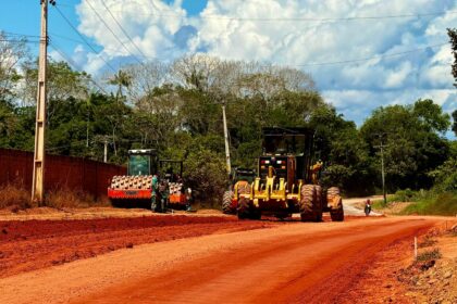 Deputado Cristiano DAngelo garante retomada das obras na AM 453 fortalecendo a infraestrutura e economia de Manacapuru Foto Ely Caldeira MurwVC