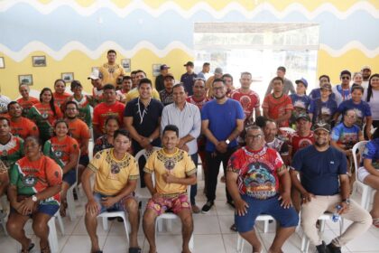 Durante recesso parlamentar deputado Mario Cesar Filho realiza viagens ao interior do Amazonas e anuncia investimentos Foto Leandro Cardoso C76oQj