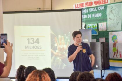 Palestras sobre cyberbullying e crimes ciberneticos promovidas pela Policia Civil e Aleam alcancam mais de 41 mil pessoas Foto Mauro Smith gb68np