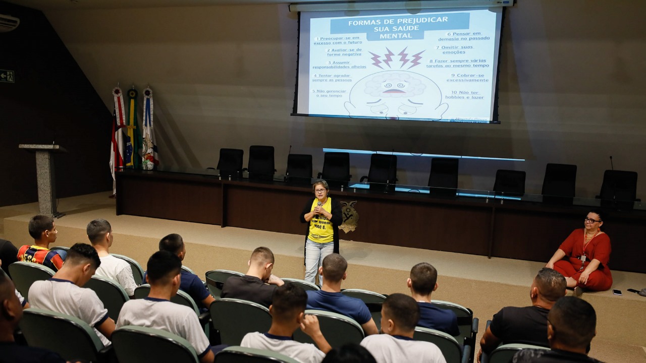 Ciclo de palestras sobre ideacao suicida e encerrado na Assembleia Legislativa do Amazonas Foto Alberto Cesar Araujo