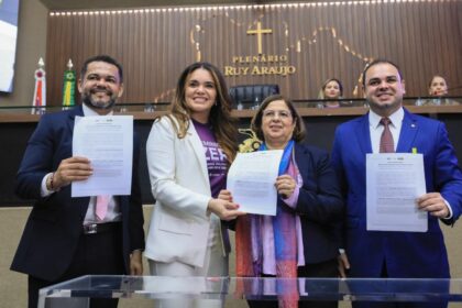 Presidente Roberto Cidade e ministra das Mulheres Aparecida Goncalves reforcam iniciativas de combate ao feminicidio no Amazonas PdIkcm