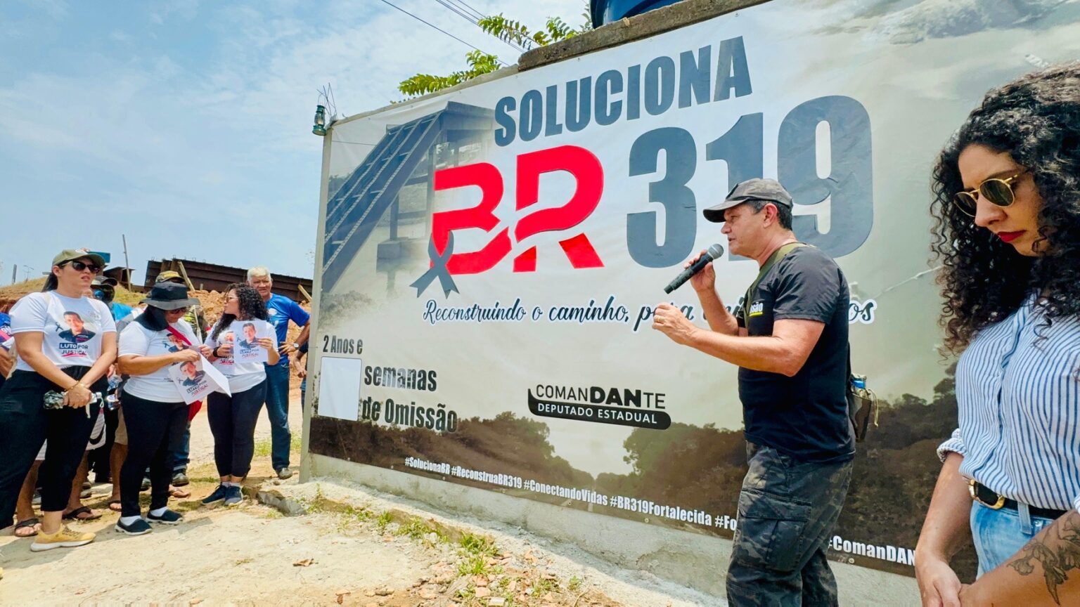 Desmoronamento do porto da Terra Preta e prova da necessidade de uma nova estrutura de transporte no Amazonas avalia deputado Comandante Dan EDEZnz