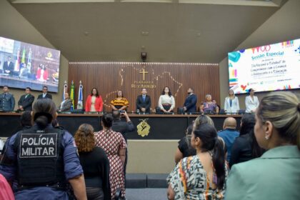 Aleam realiza Sessao Especial em alusao ao Dia Nacional e Estadual do Compromisso com a Crianca Adolescente e Educacao por meio de propositura do deputado Joao Luiz Foto Mauro Smith I6BvN0