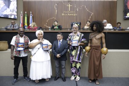 Assembleia Legislativa do Amazonas realiza Sessao Especial em alusao ao Dia da Consciencia Negra e aniversario da morte de Zumbi dos Palmares Foto Danilo Mello Aleam VMXCT6