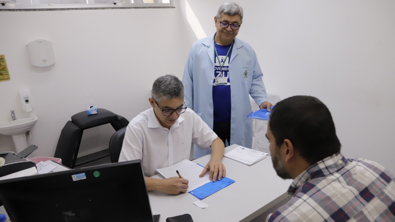 Diretoria de Saude da Aleam faz balanco positivo da campanha E28098Novembro Azul realizada na Casa Legislativa Foto Danilo Mello Aleam NhLXb1