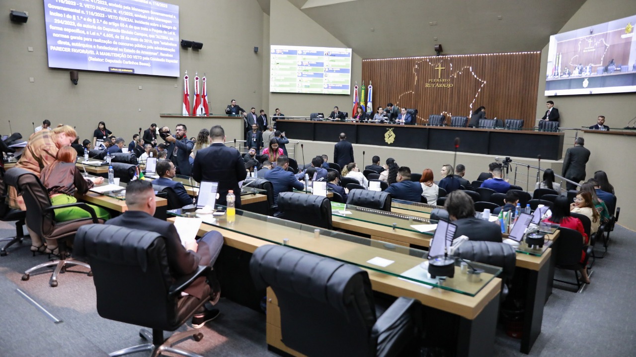 Assembleia Legislativa do Amazonas apresenta relatorio dos trabalhos das comissoes tecnicas em 2024 Foto Danilo Mello Aleam 5U5759