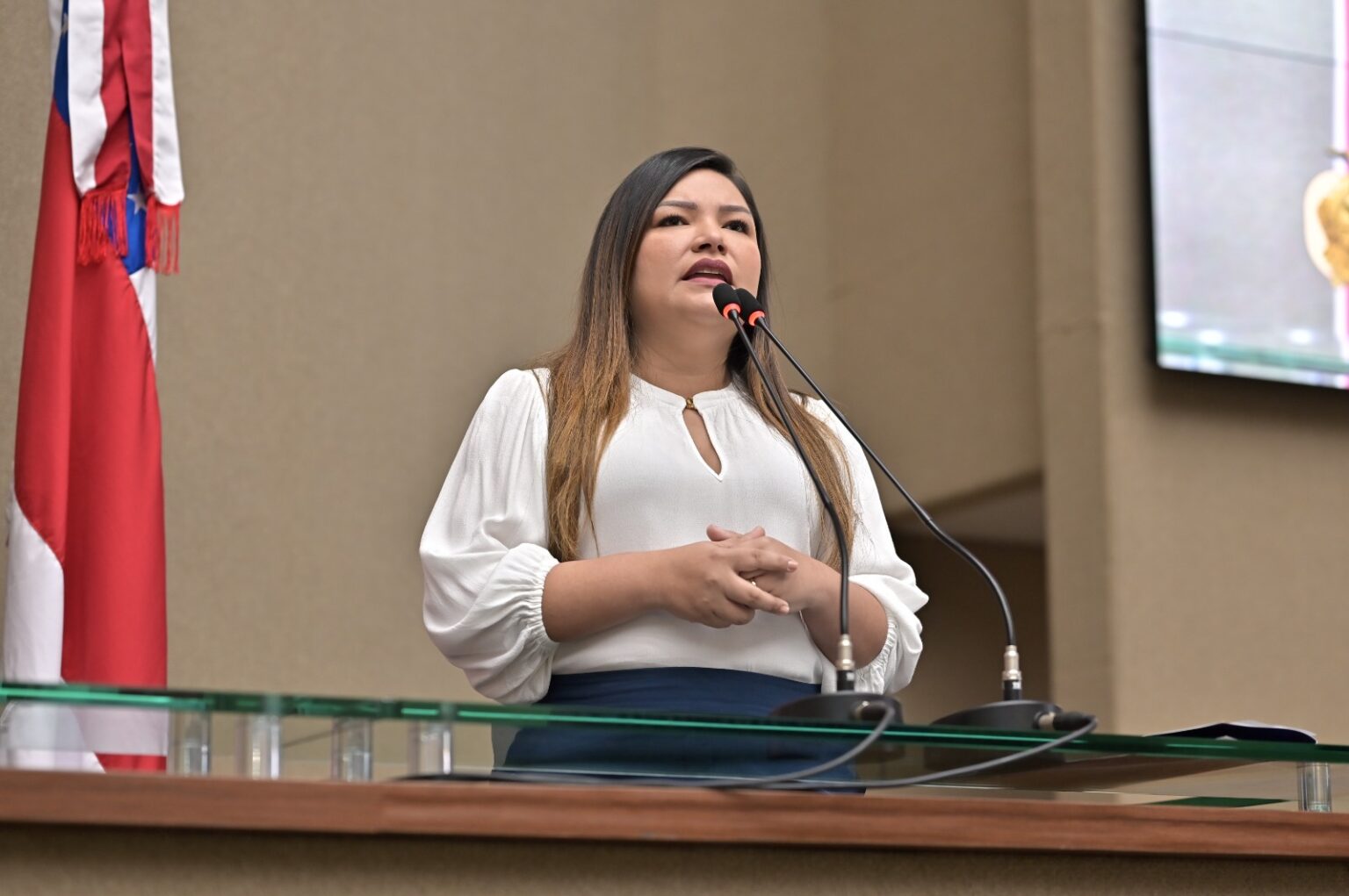 Campanha Janeiro Branco Deputada Joana Darc faz alerta sobre saude mental humana e animal Foto Antonio Humberto Ic3sZa