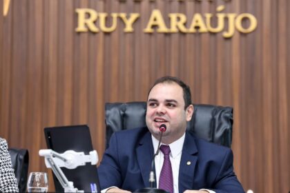 No Dia da Protecao de Dados presidente Roberto Cidade reforca lei de sua autoria que institui mecanismos de seguranca digital Foto Herick Pereira jALlJu