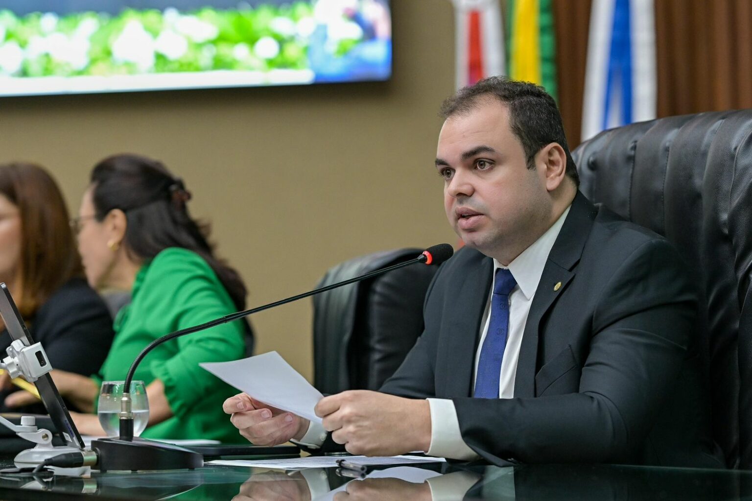 Proposta de Roberto Cidade incentiva doacao de sangue a condutores que cometerem infracoes leves de transito Foto Herick Pereira JQwhRS