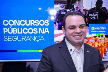 Presidente da Aleam Roberto Cidade destaca papel da Assembleia Legislativa na convocacao dos 1.073 novos agentes da Seguranca Publica Foto Herick Pereira AQFX3e