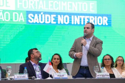 Roberto Cidade destaca contribuicao da Aleam para o interior do Estado e celebra incremento de R 181 milhoes na saude dos municipios Foto Herick Pereira dkjumk