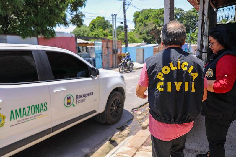 Em 5 meses, Governo do Amazonas reforça combate à criminalidade com o programa ‘RecuperaFone’ 5 ACAO RECUPERAFONE ARQUIVO SECOM